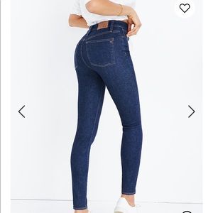 Madewell Curvy Skinny high rise petite